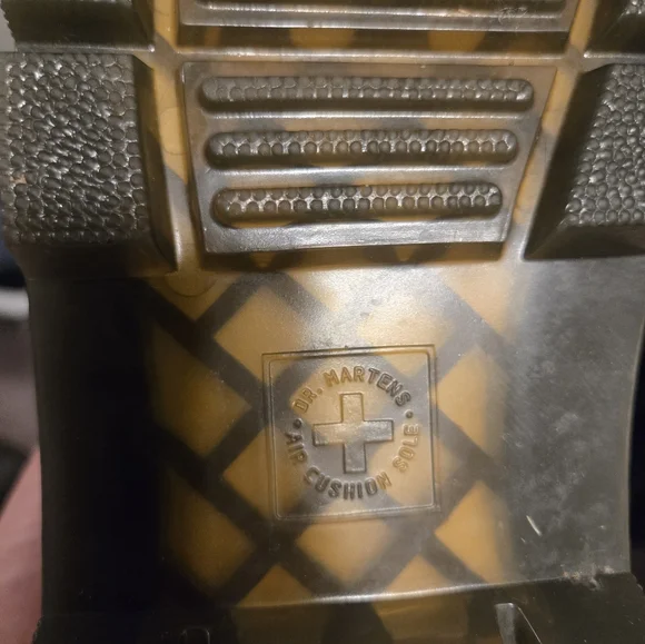 Dr. Martens Reeder Black Leather Utility Shoes - Picture 6 of 6